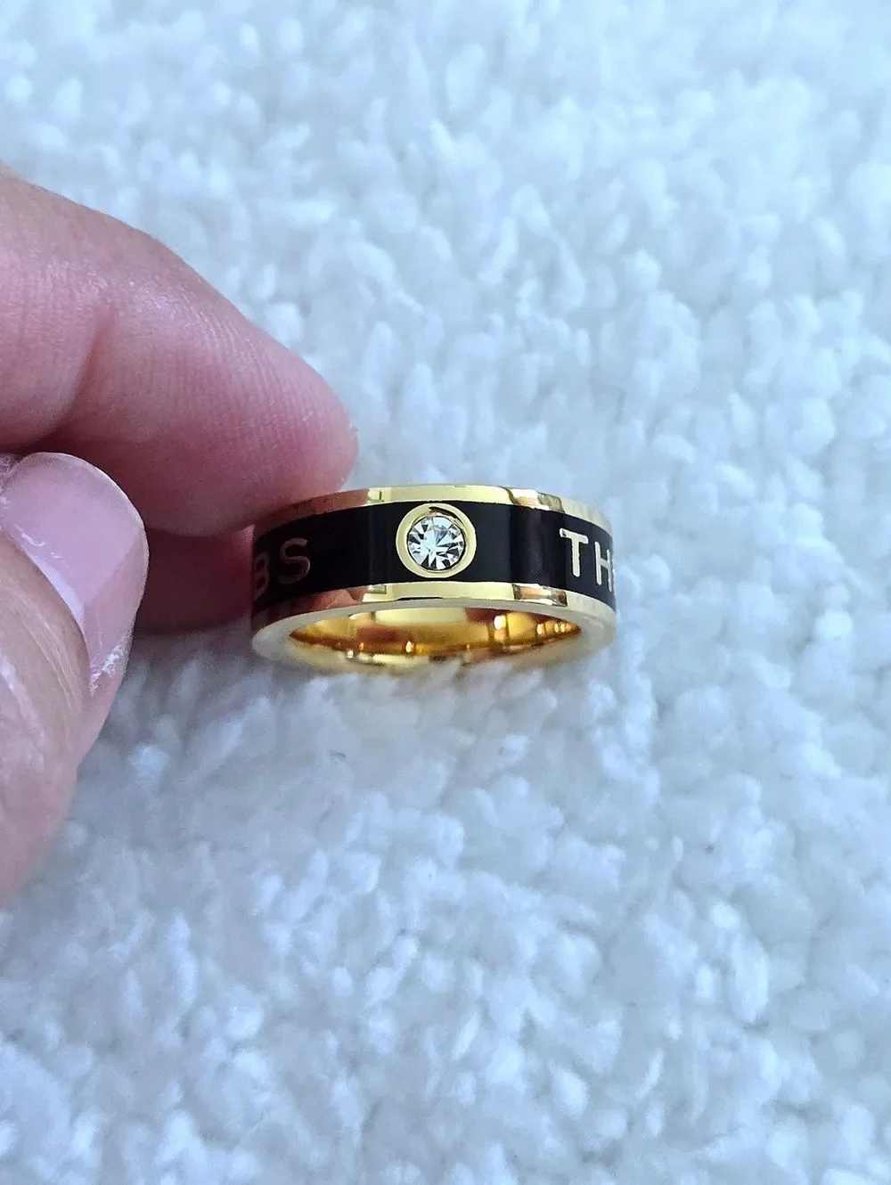 Marc Jacobs The Marc Jacobs Gold💛 and Black🖤 Enamel Ring💍 - NWT